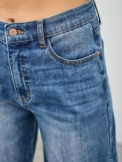 High Rise Wide Leg With Snap Buttons High Rise Wide Leg With Snap Buttons