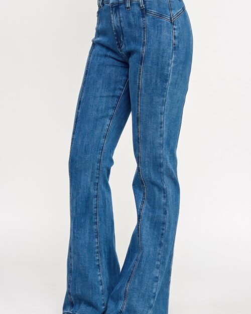 hige rise seam detail bell bottom