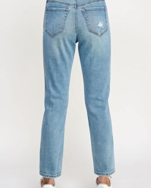 high rise distressed relaxed straight
