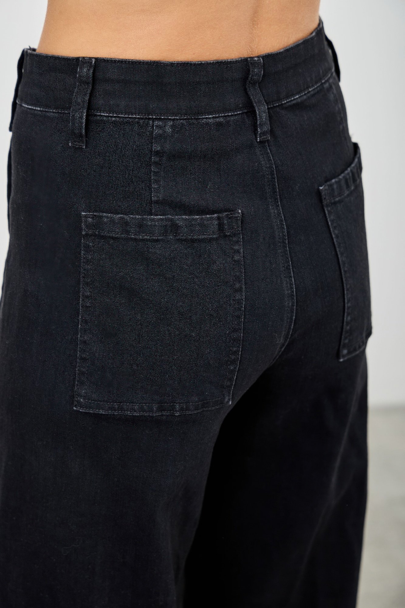 high rise straight with front lines