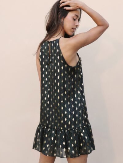 Sacred Tree Ruffle Bottom Dress Sacred Tree Ruffle Bottom Dress