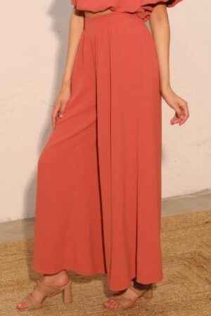Matte Crepe Wide Leg Swing Pants Matte Crepe Wide Leg Swing Pants