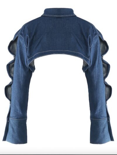 Button Down Denim Bolero Button Down Denim Bolero