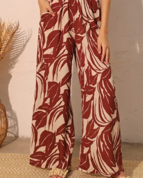 Lucca Leaf Pocket Pants