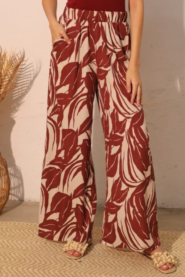 Lucca Leaf Pocket Pants