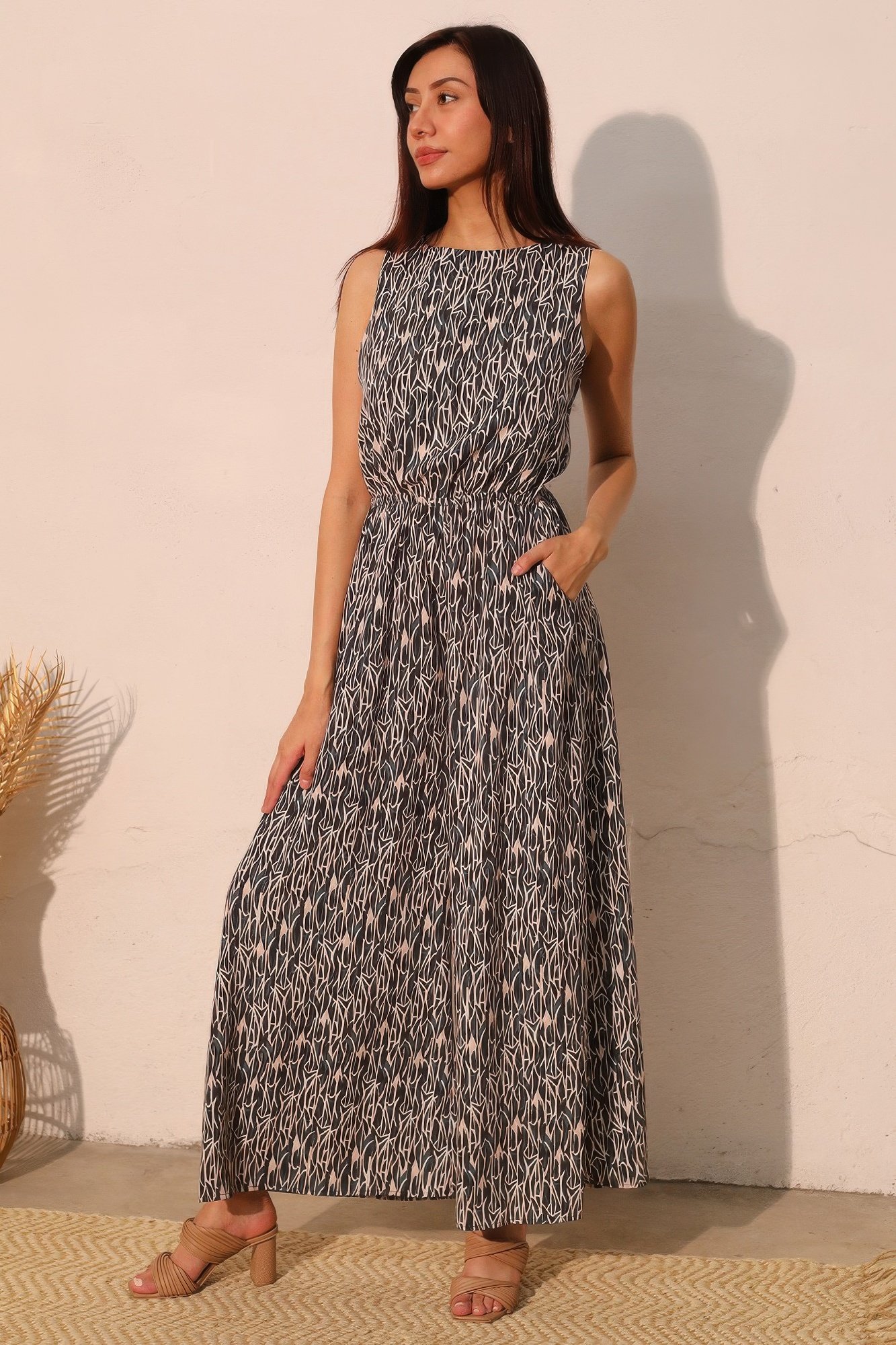 night meadow sleeveless bubble jumpsuit - image 2