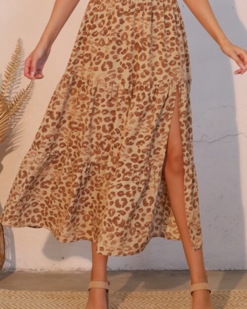 Wild Babe Tiered Maxi Skirt