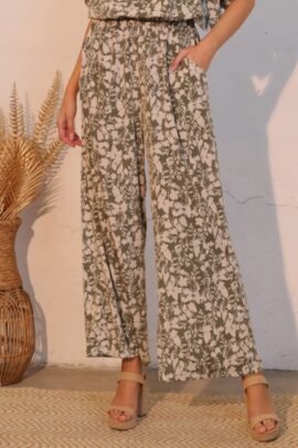 Olive Vine Pocket Pants