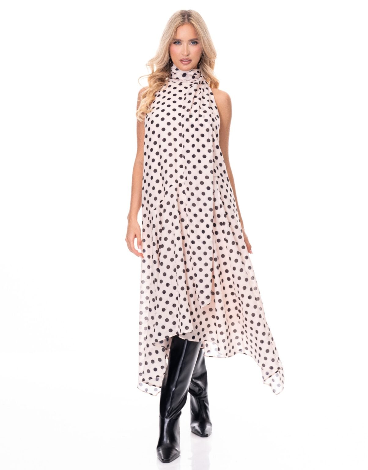 polka dot dress