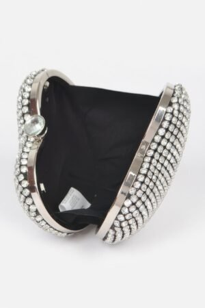 Rhinestone Heart Sahpe Party Clutch Rhinestone Heart Sahpe Party Clutch