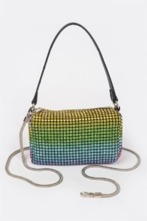 Oversized Rhinestone Clutch