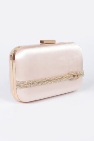 Satin Frame Party Clutch