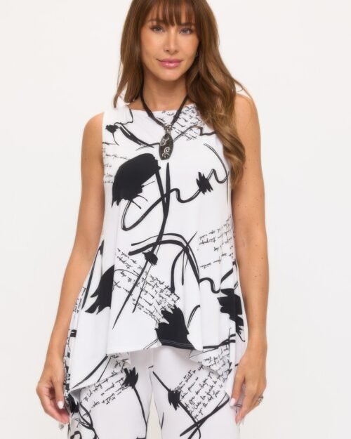 Hit Print Sleeveless Tank Top