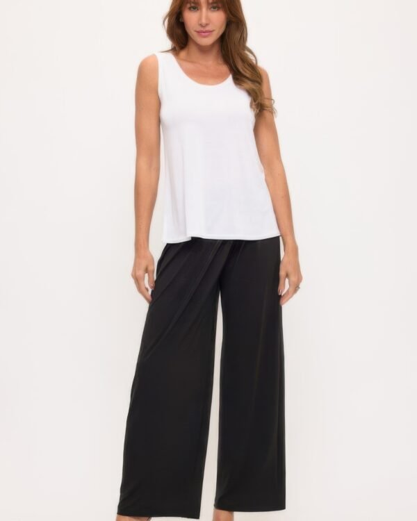 Vp Overlap Wide Leg Pants