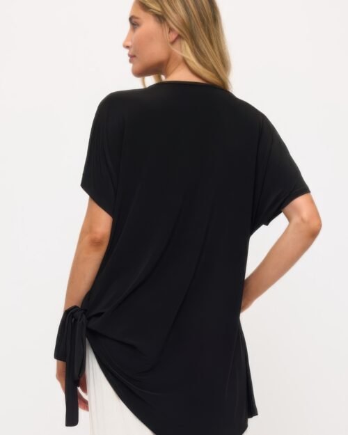 hit dolman sleeve tie side tunic