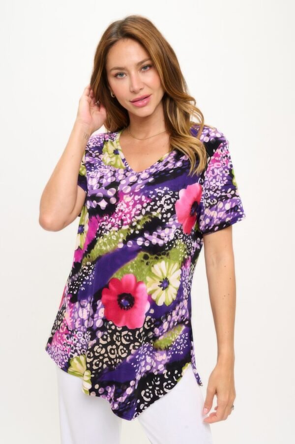 Bns Point V-neckline Top