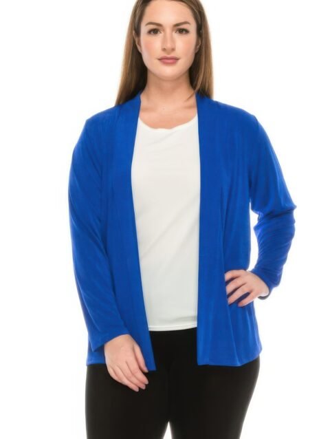 Long Sleeve Acetate Cardigan Jacket