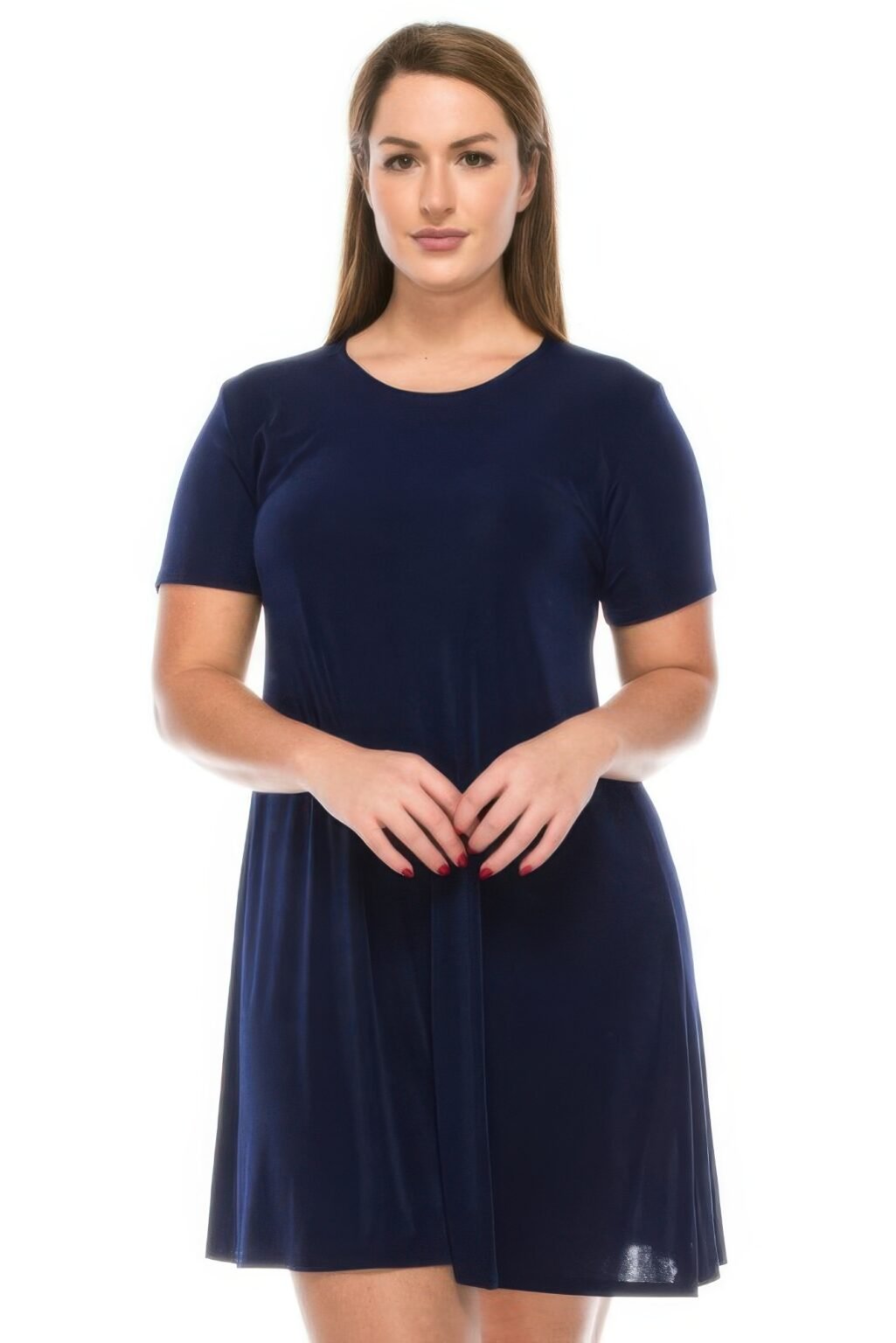 stretchy dress | women’s casual short sleeve dress