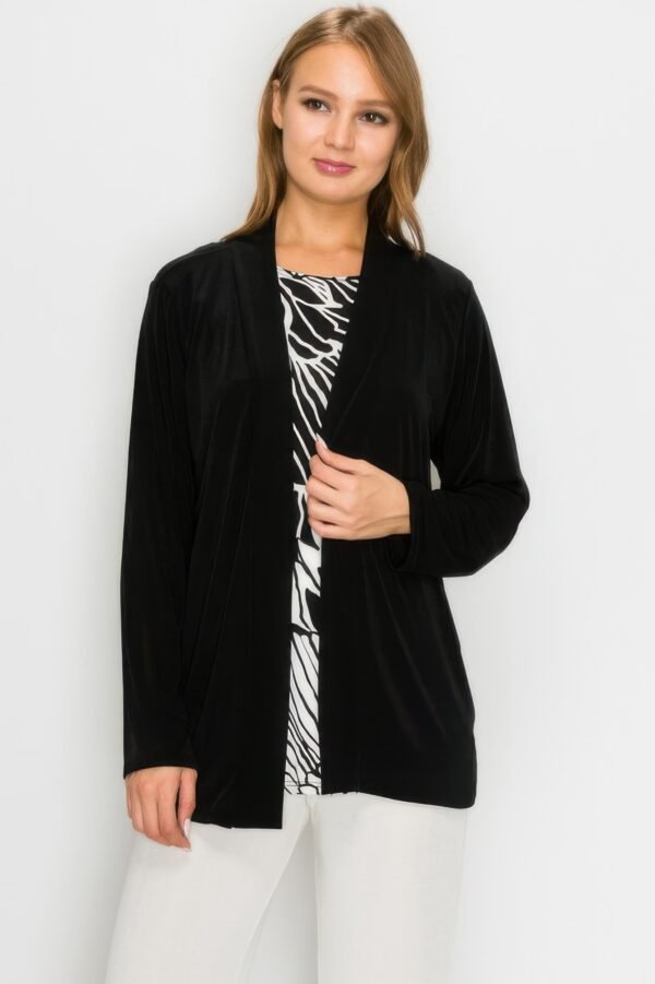 Black Long Sleeve Cardigan