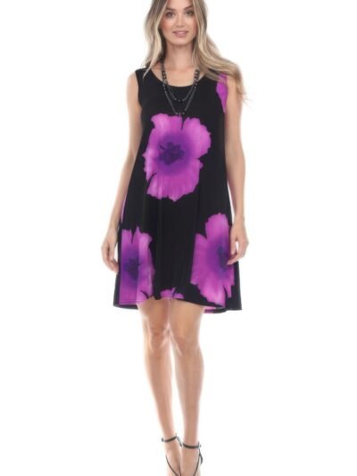 Stretchy Print Short Maxi Dress Stretchy Print Short Maxi Dress