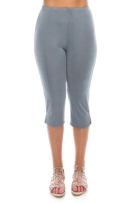 Stretchy Solid Capri Pants Stretchy Solid Capri Pants