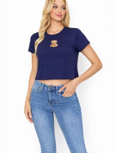 Teddy Bear Crop Top