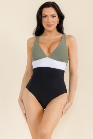 Modern Colorblock One Piece Modern Colorblock One Piece