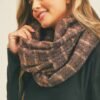 Plaid Infinity Scarf