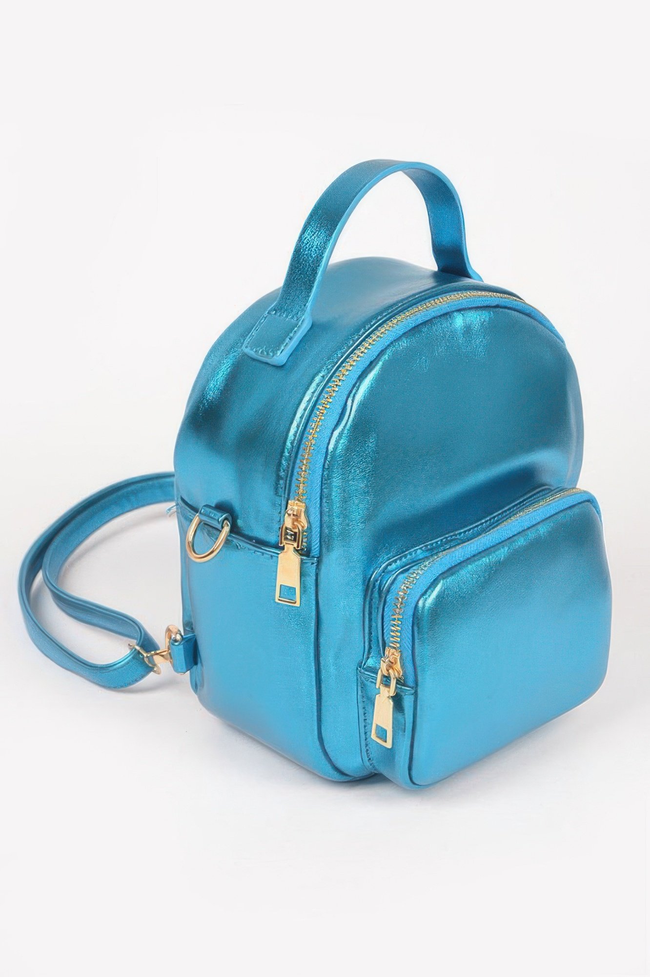 metallic backpack - image 2