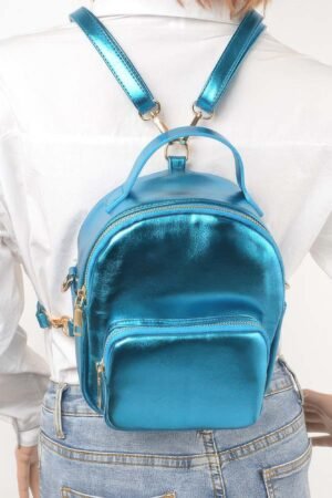 Metallic Backpack