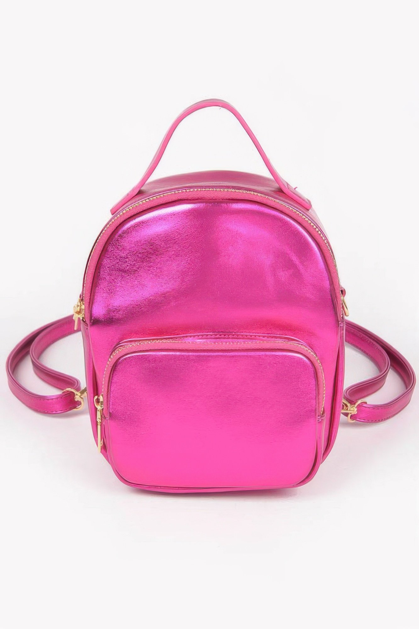 metallic backpack - image 9