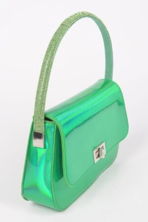 Holograme Mirror Top Handle Bag Holograme Mirror Top Handle Bag