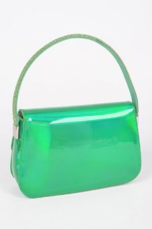 Holograme Mirror Top Handle Bag Holograme Mirror Top Handle Bag