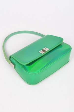 Holograme Mirror Top Handle Bag Holograme Mirror Top Handle Bag