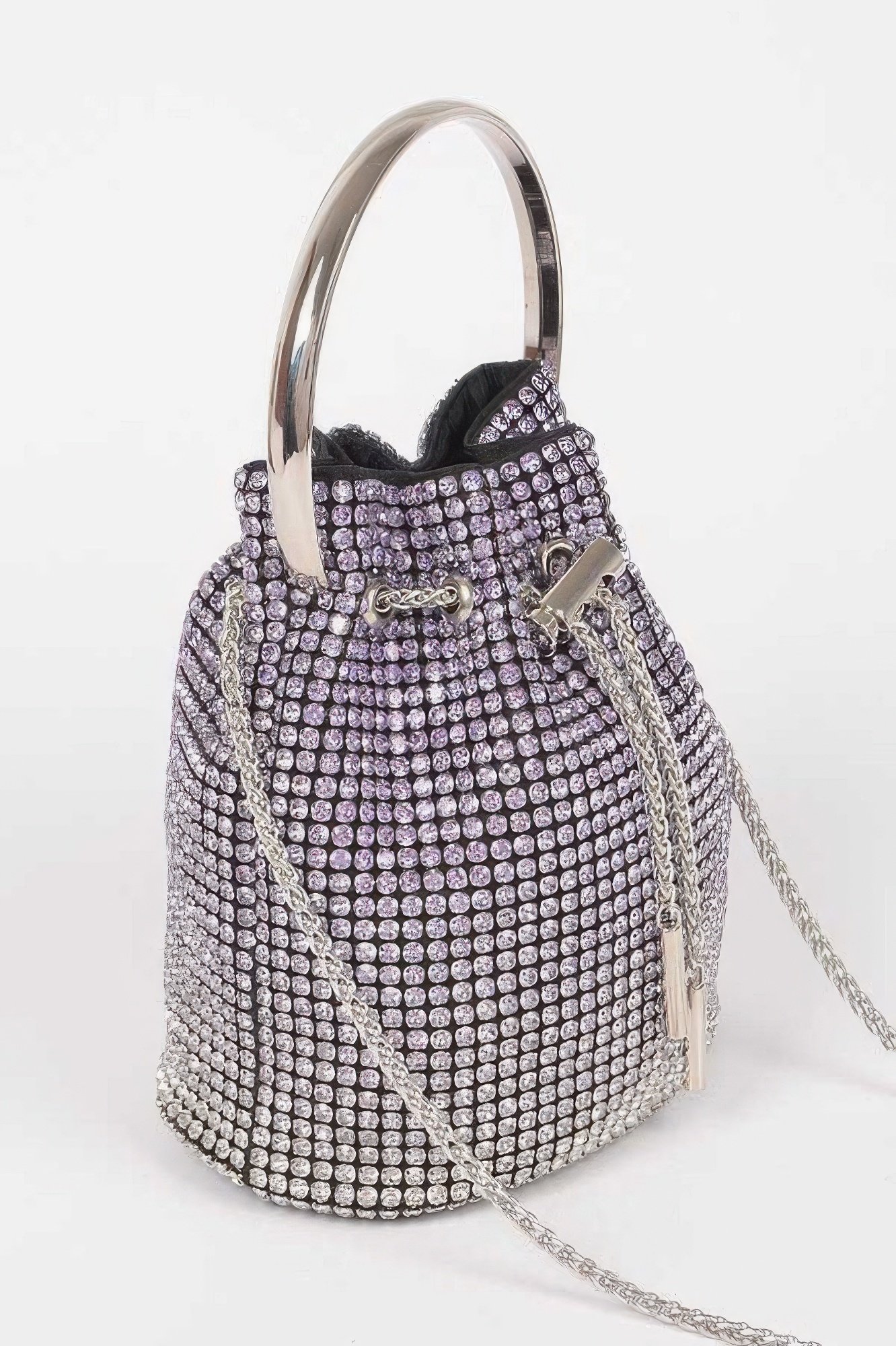 Rhinestone Ombre Bucket Bag Rhinestone Ombre Bucket Bag
