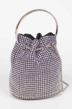 Rhinestone Ombre Bucket Bag Rhinestone Ombre Bucket Bag