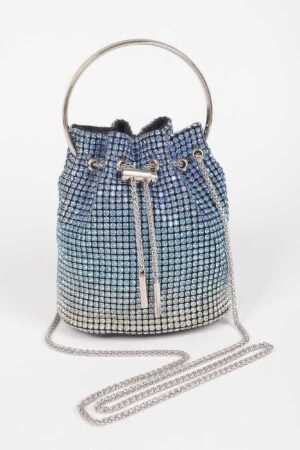 Rhinestone Ombre Bucket Bag Rhinestone Ombre Bucket Bag