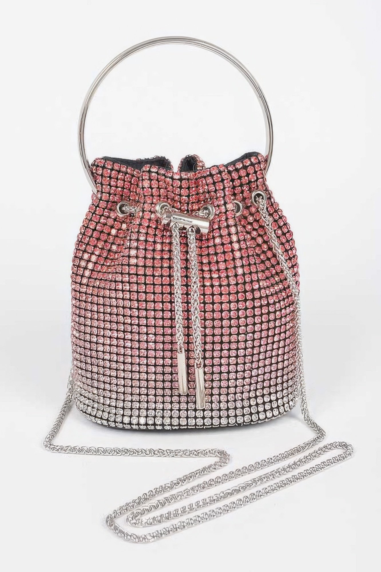 Rhinestone Ombre Bucket Bag Rhinestone Ombre Bucket Bag