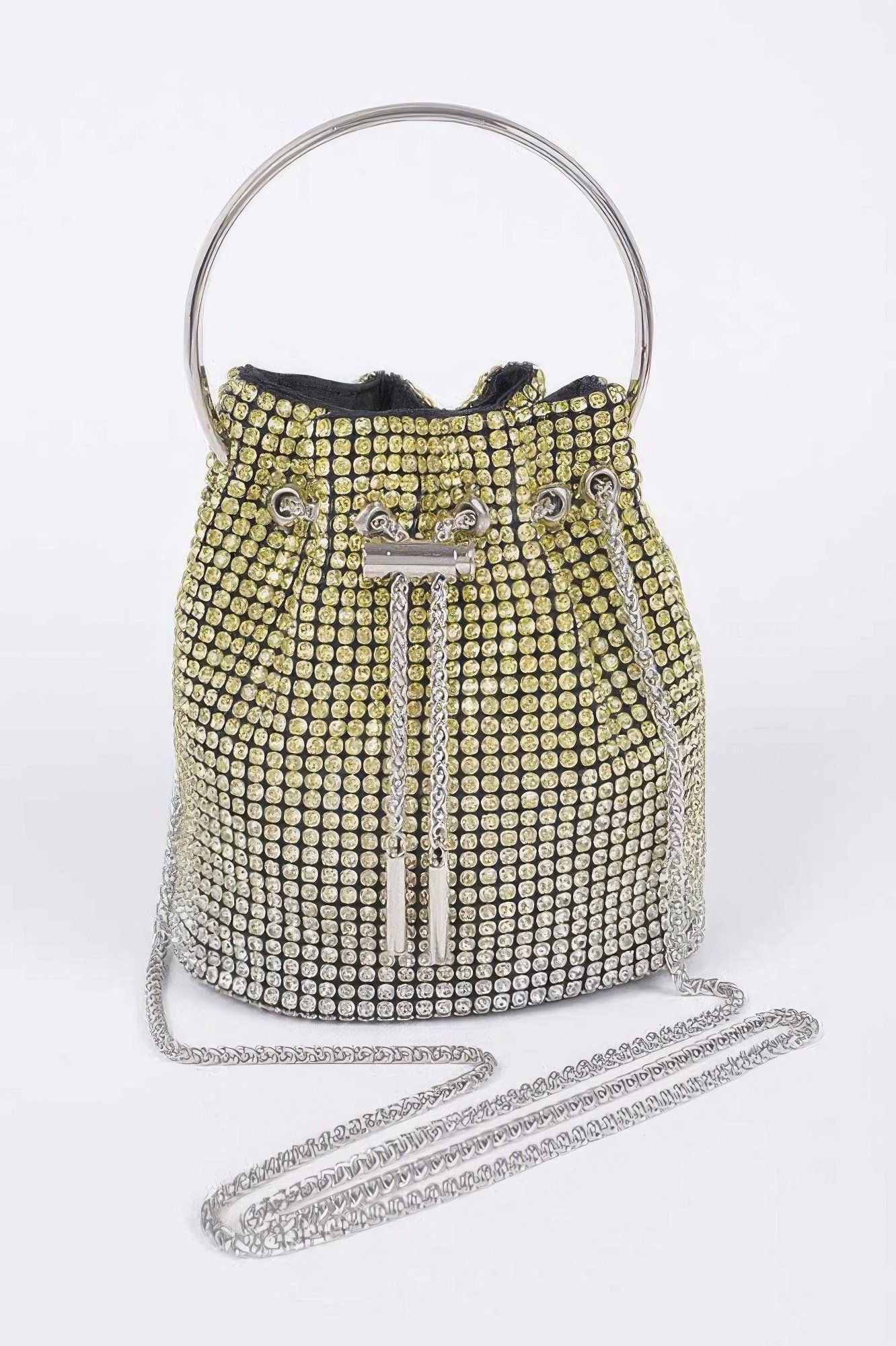 Rhinestone Ombre Bucket Bag Rhinestone Ombre Bucket Bag