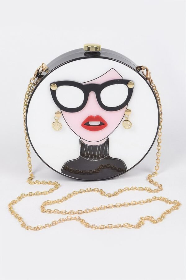 Acrylic Fashion Clutch