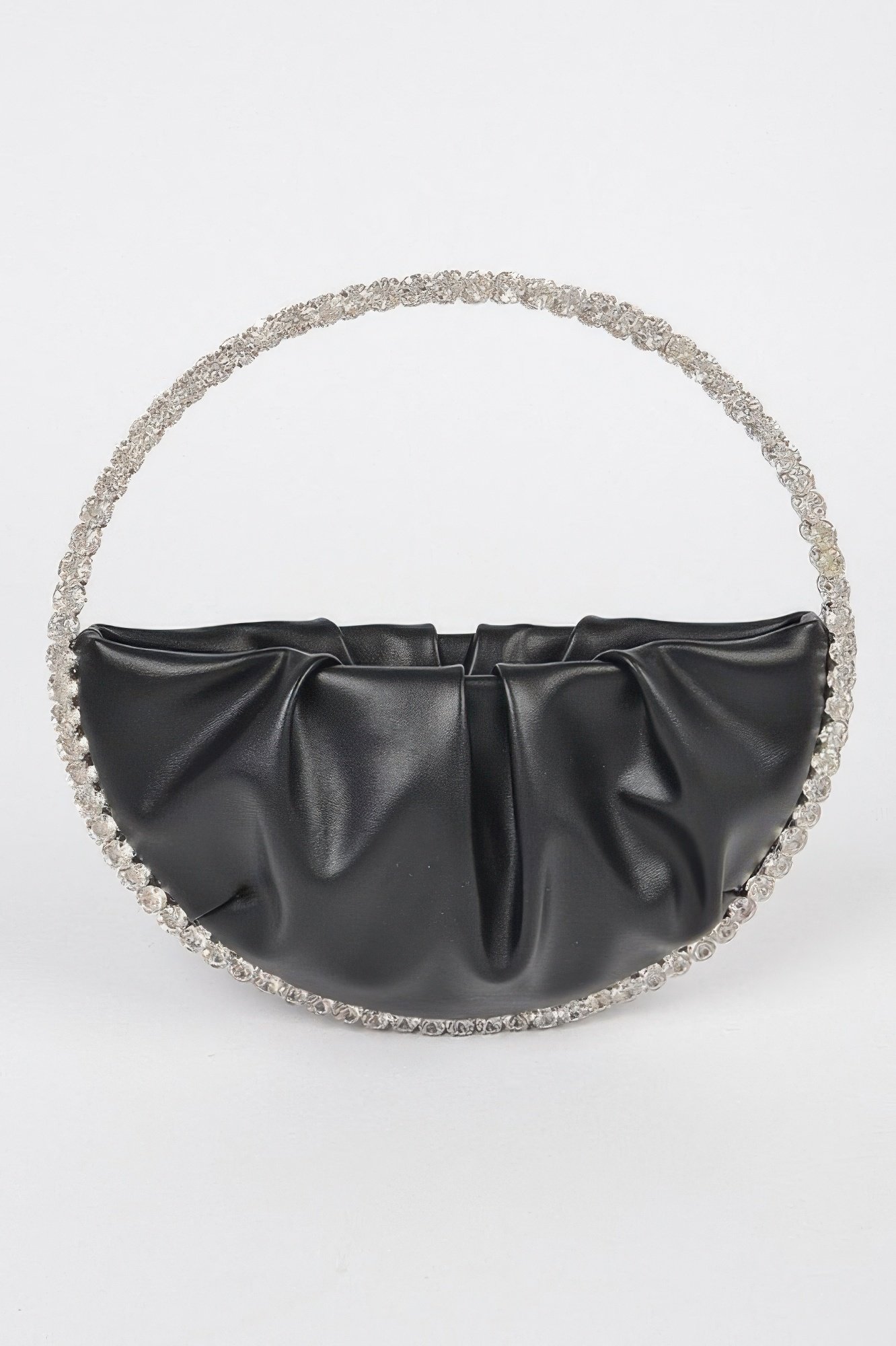 Round Stone Handle Clutch Round Stone Handle Clutch