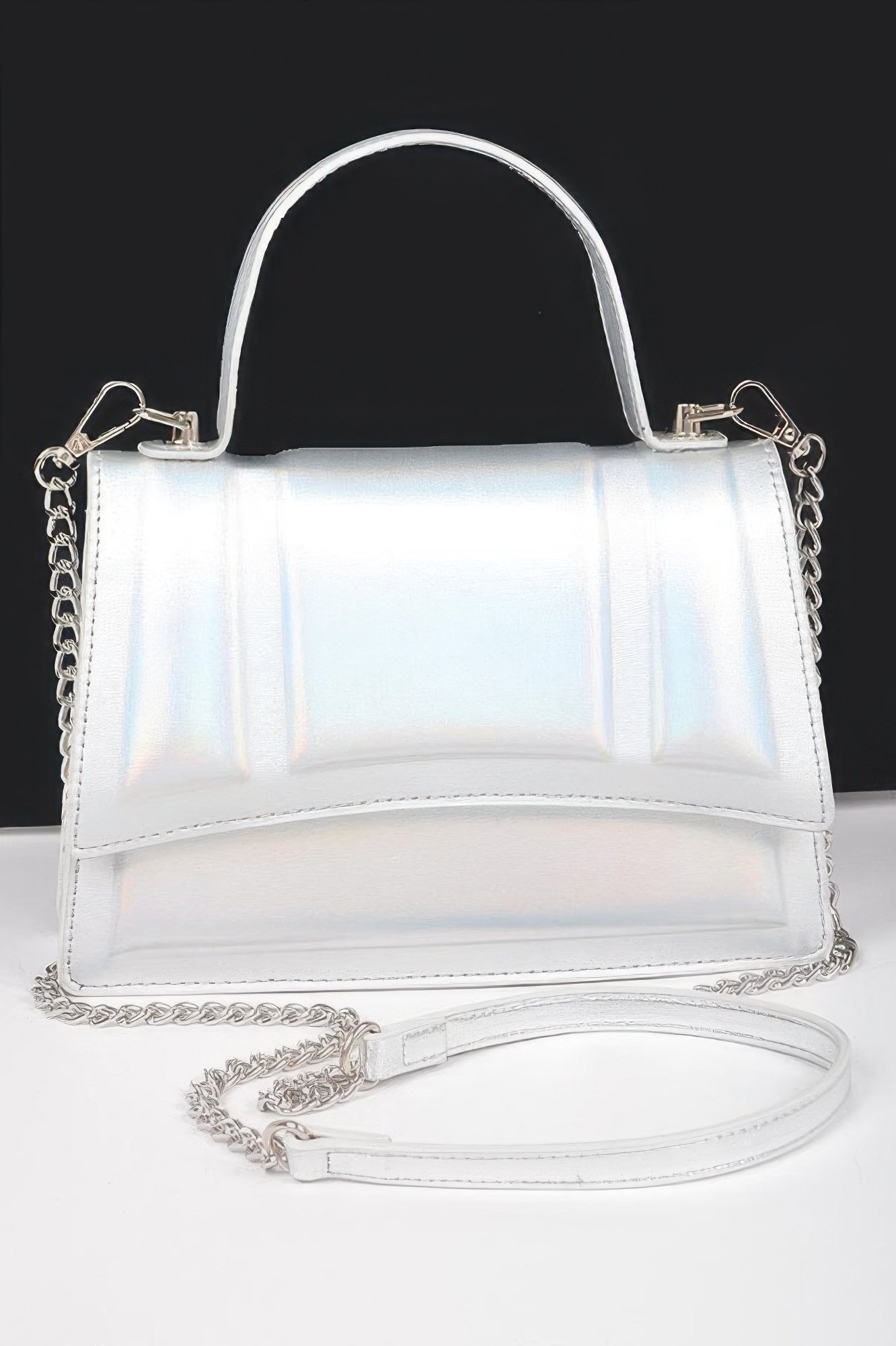 metal accents crossbody bag - image 2