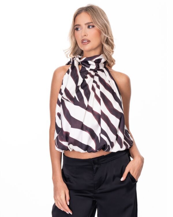 Zebra Print Top