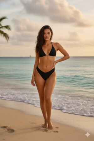 Mesh 3 Piece Bikini Set Mesh 3 Piece Bikini Set