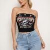 Rock Star Wild & Free Tube Top Look