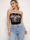 Rock Star Wild & Free Tube Top Look