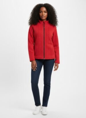 Onque Casual Textured Jacket – Comfortable & Stylish