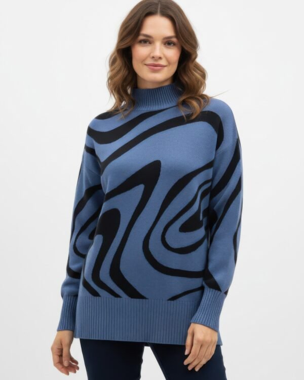 Ninety Printed Sweater