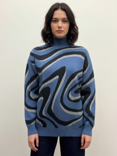 Ninety Printed Sweater Ninety Printed Sweater