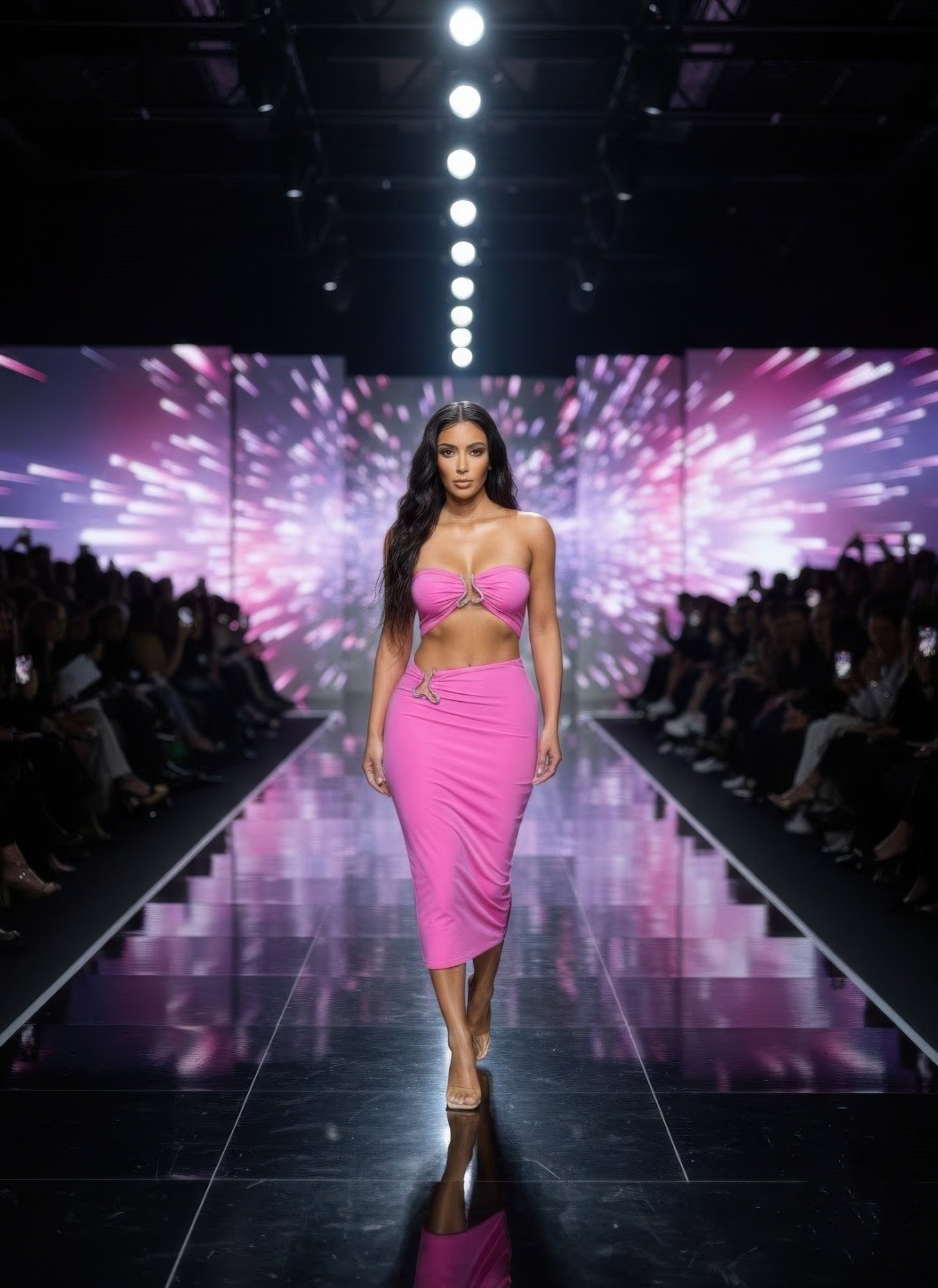 A Sharp Triangular Cutout Midi A Sharp Triangular Cutout Midi